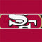 NFL San Francisco 49ers Zone Block Playstation 3 & PS3 Skin